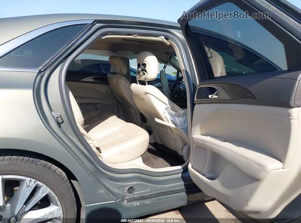 3LN6L5MU4HR655460 2017 LINCOLN MKZ HYBRID Gray Vista de la etiqueta del VIN