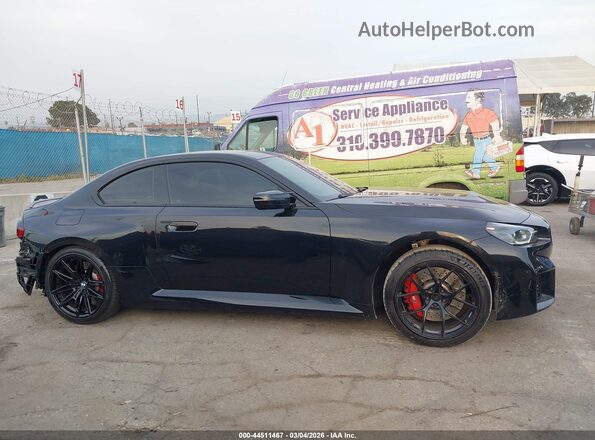 3MF13DM05R8D80546 2024 BMW M2 Черный Панорамный вид салона 360°