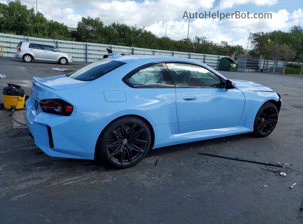 3MF13DM09P8D02560 2023 BMW M2 Blue Tył prawy