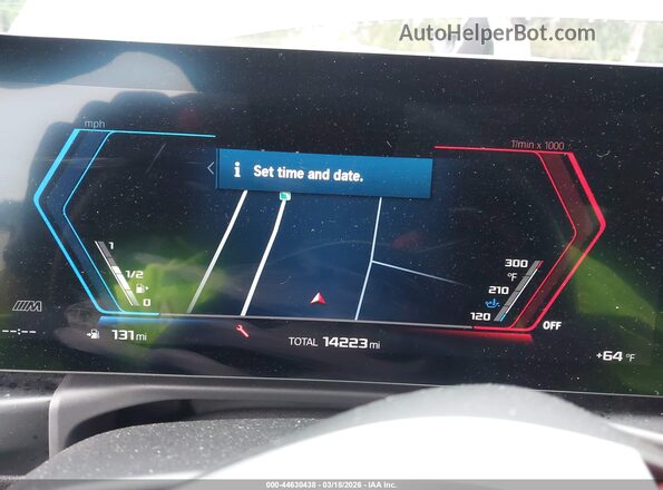3MF23DM00S8F08640 2025 BMW M2 Gray Widok tylnych siedzeń
