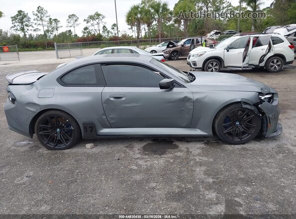 3MF23DM00S8F08640 2025 BMW M2 Gray Widok zestawu wskaźników