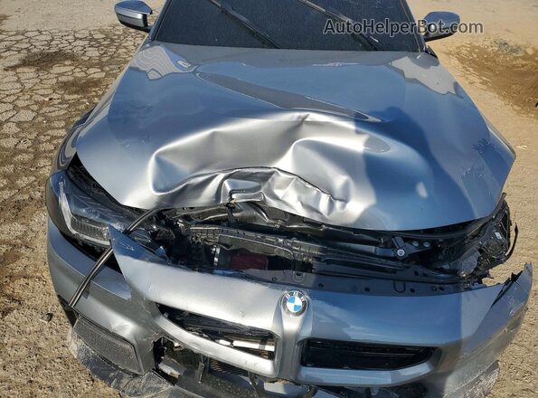 3MF23DM01S8F01681 2025 BMW M2 Gray უკანა სალონის ხედი