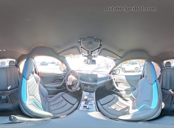 3MF23DM01S8F01681 2025 BMW M2 Gray სალონის 360-გრადუსიანი ხედი
