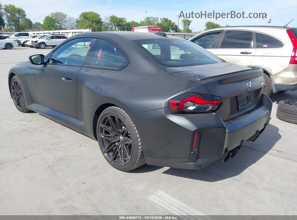 3MF23DM02S8E99892 2025 BMW M2 Black უკანა მარცხენა