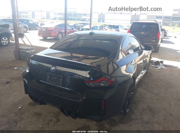 3MF23DM03S8F30244 2025 BMW M2 Black Rear right
