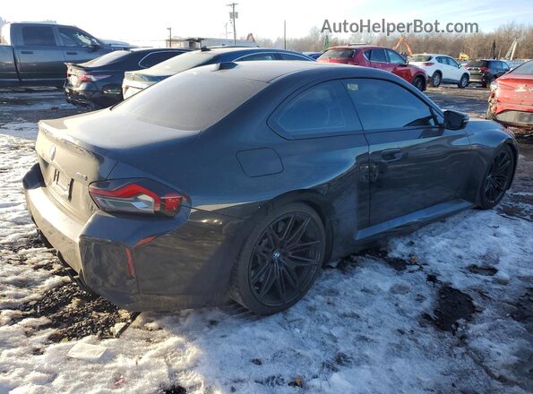 3MF23DM04S8F46405 2025 BMW M2 Black Rear right