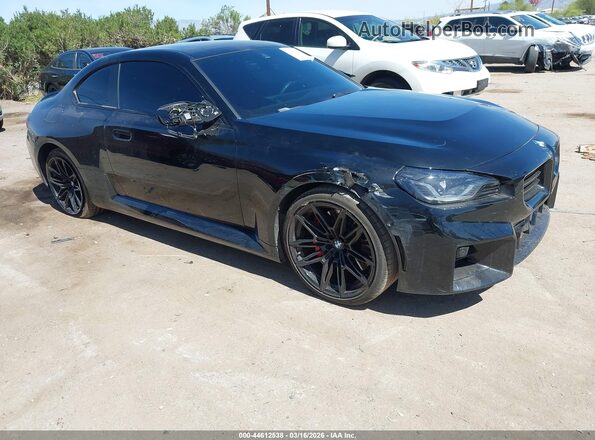 3MF23DM09S8F03985 2025 BMW M2 Black წინა მარჯვენა