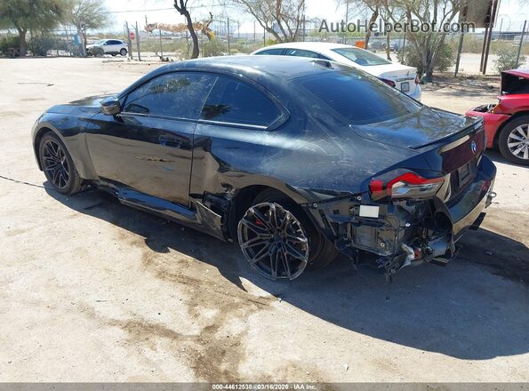 3MF23DM09S8F03985 2025 BMW M2 Black უკანა მარცხენა