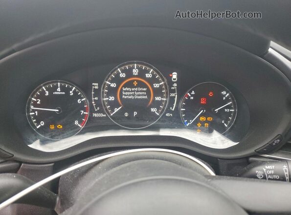 3MVDMBBL3NM423506 2022 MAZDA CX-30 Угольный Вид щитка приборов
