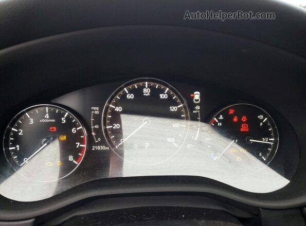 3MVDMBBL5MM301616 2021 MAZDA CX-30 Gray Vista del cuadro de instrumentos
