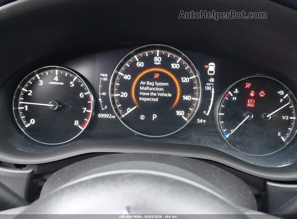 3MVDMBCL8MM224450 2021 MAZDA CX-30 Black Vista de los asientos traseros