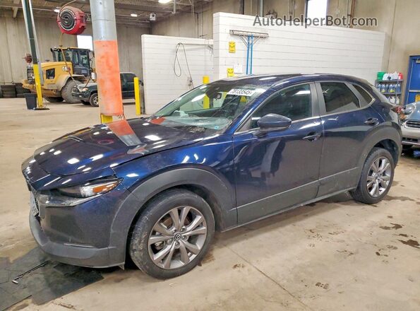 3MVDMBCLXLM118676 2020 MAZDA CX-30 Blue წინა მარცხენა ხედი სამი მეოთხედიდან