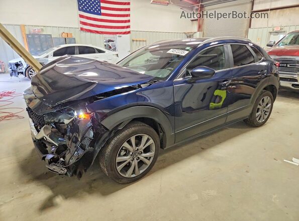 3MVDMBCM4RM661121 2024 MAZDA CX-30 Синий Передняя левая четверть