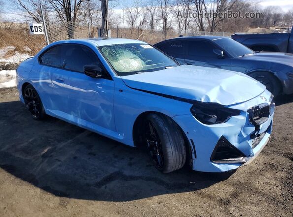 3MW43CM05T8F99702 2026 BMW MOTORRAD M240I Синий Передняя правая четверть