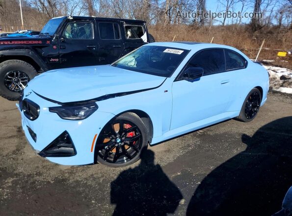 3MW43CM05T8F99702 2026 BMW MOTORRAD M240I Синий Передняя левая четверть