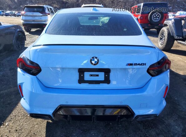3MW43CM05T8F99702 2026 BMW MOTORRAD M240I Синий Вид сзади
