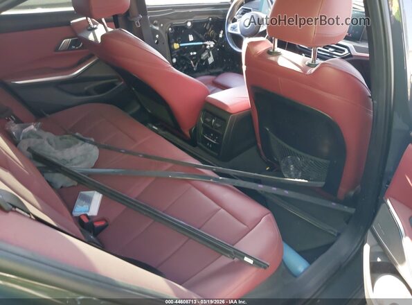3MW49FF02P8D13663 2023 BMW M3 Gray Vista de la etiqueta del VIN
