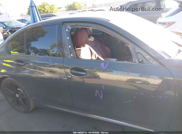 3MW49FF02P8D13663 2023 BMW M3 Gray Vista interior de 360 grados