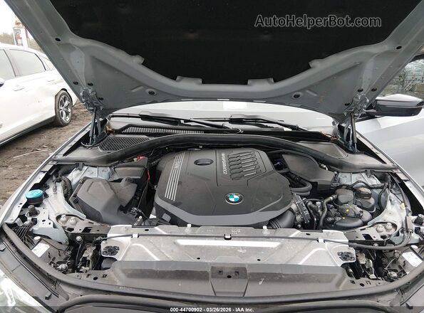 3MW49FF08P8C96254 2023 BMW M3 Gray უკანა ხედი