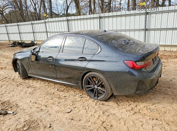 3MW49FS01P8D04510 2023 BMW M3 Черный Задняя левая четверть