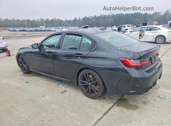3MW49FS02P8C85675 2023 BMW M3 Black Հետևի ձախ