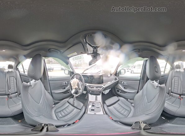 3MW49FS02P8C85675 2023 BMW M3 Black VIN կոդի պիտակի տեսք