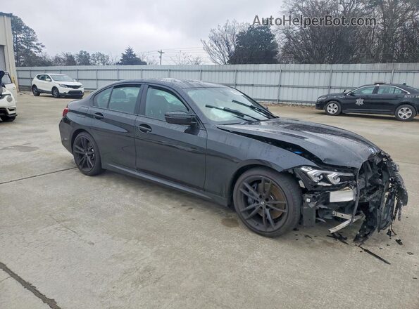3MW49FS02P8C85675 2023 BMW M3 Black Առջևի աջ