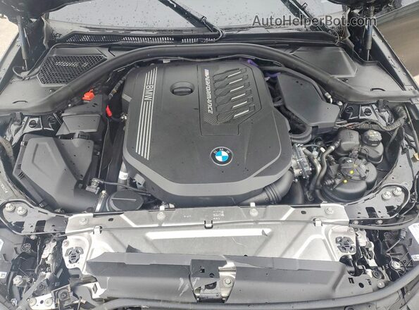 3MW49FS02P8C85675 2023 BMW M3 Black Սալոնի հետևի տեսք