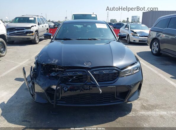 3MW49FS06P8C90071 2023 BMW M3 Black Vista del cuadro de instrumentos