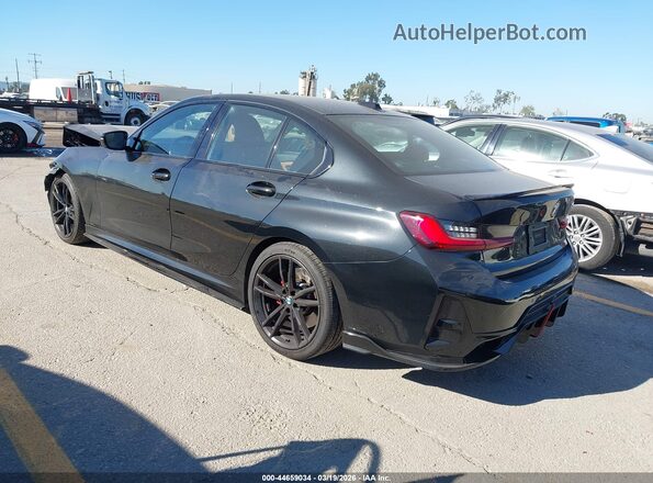 3MW49FS06R8E21891 2024 BMW M3 Black Tył lewy