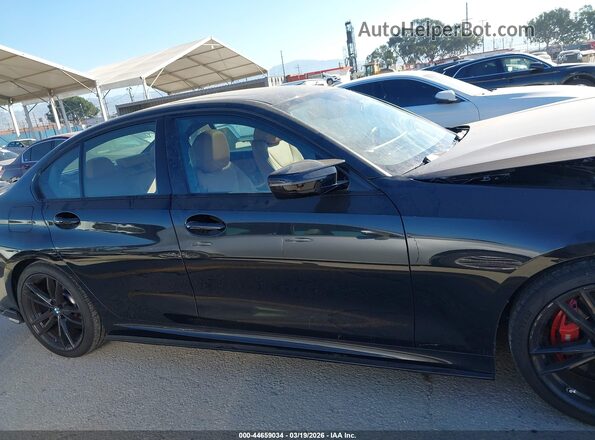 3MW49FS06R8E21891 2024 BMW M3 Black Widok wnętrza 360 stopni
