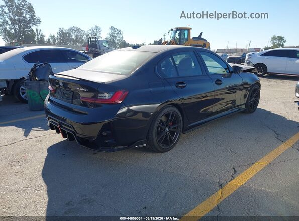 3MW49FS06R8E21891 2024 BMW M3 Black Tył prawy