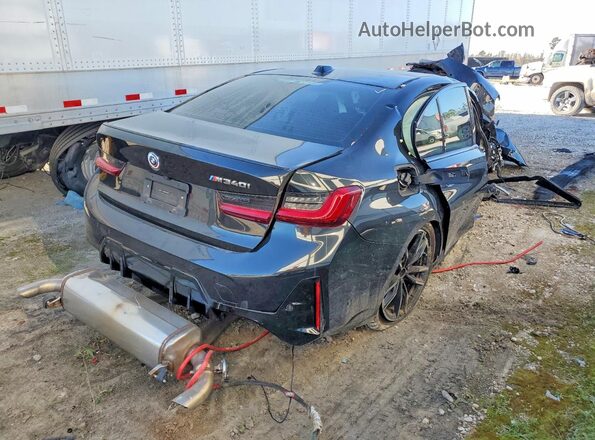 3MW49FS08R8E05238 2024 BMW M3 Black Tył prawy
