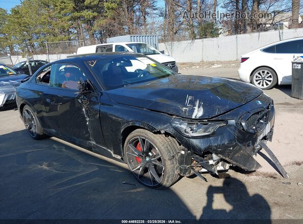 3MW53CM03P8D50700 2023 BMW M2 Black Front right
