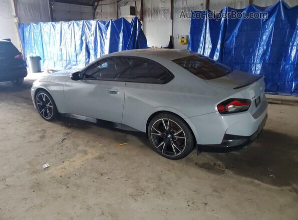 3MW53CM07N8C51083 2022 BMW M2 Серый Задняя левая четверть