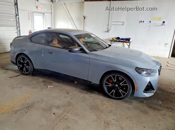 3MW53CM07N8C51083 2022 BMW M2 Серый Передняя правая четверть