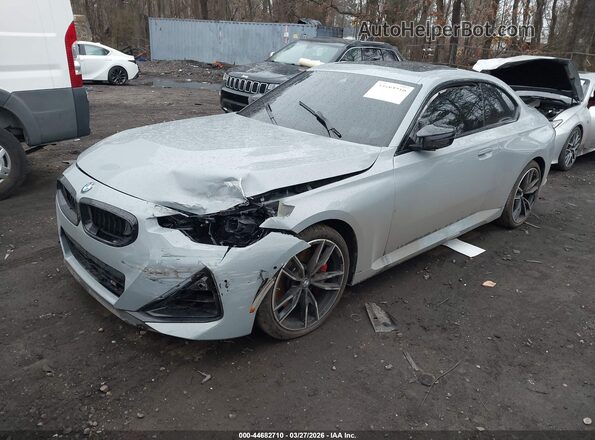 3MW53CM0XS8F77536 2025 BMW M2 Серый Передняя левая четверть