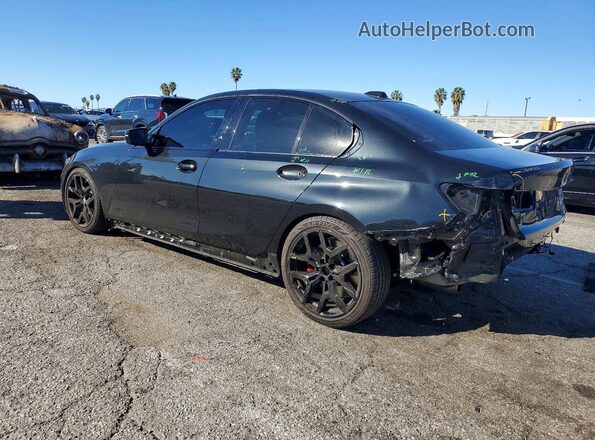 3MW59FT06S8F33681 2025 BMW M3 Черный Задняя левая четверть