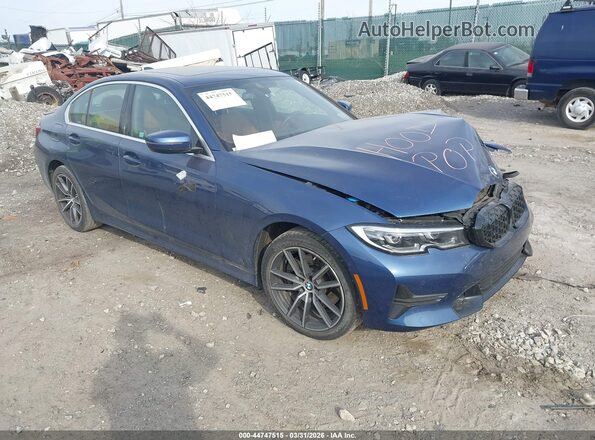 3MW5R7J00N8C39822 2022 BMW OTHER Dark Blue Передняя правая четверть