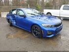 2021 Bmw 330i Xdrive Blue vin: 3MW5R7J02M8C19294
