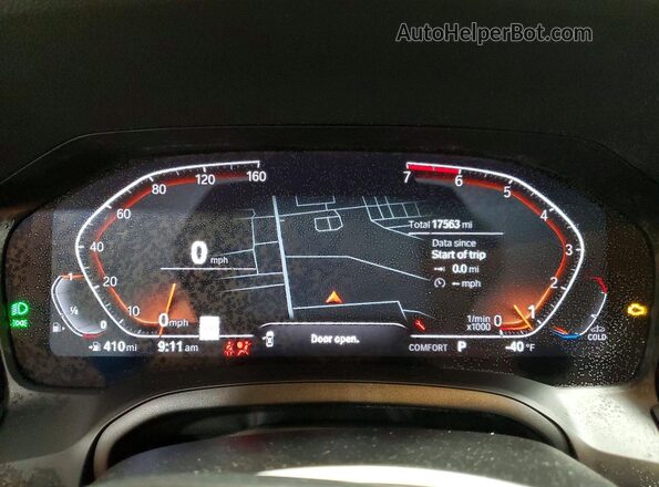 3MW5R7J06N8C55586 2022 BMW OTHER Черный Вид щитка приборов