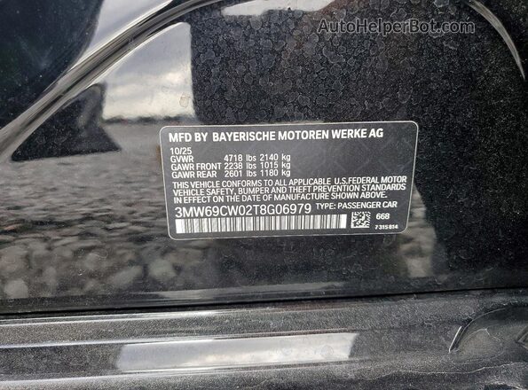 3MW69CW02T8G06979 2026 BMW OTHER Черный Вид подкапотного пространства