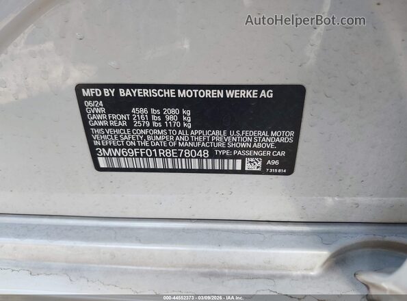 3MW69FF01R8E78048 2024 BMW OTHER Белый Вид подкапотного пространства