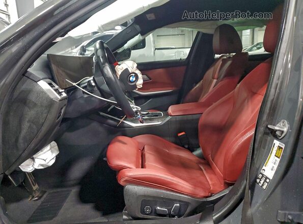 3MW69FT03S8F10718 2025 BMW M3 Серый Вид салона спереди