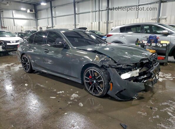 3MW69FT03S8F10718 2025 BMW M3 Серый Передняя правая четверть