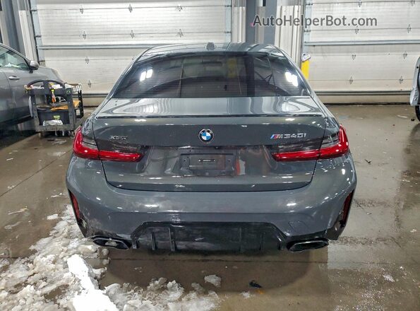 3MW69FT03S8F10718 2025 BMW M3 Серый Вид сзади