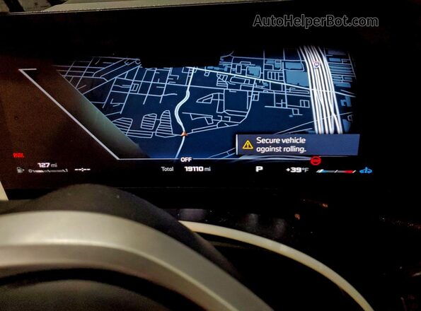 3MW69FT03S8F10718 2025 BMW M3 Серый Вид щитка приборов
