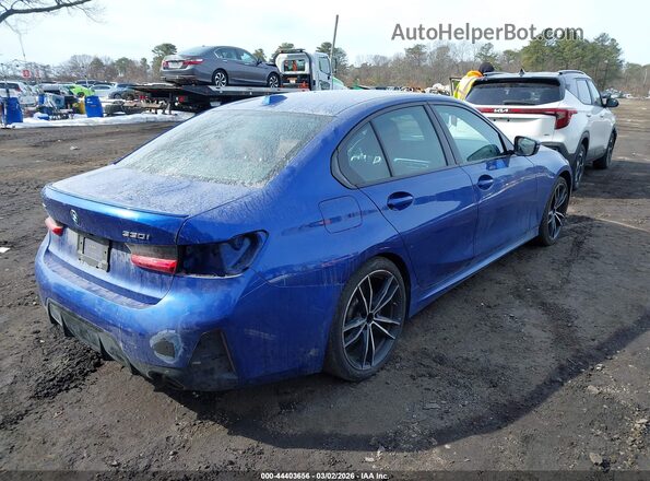 3MW89FF07P8D63346 2023 BMW OTHER Синий Задняя правая четверть