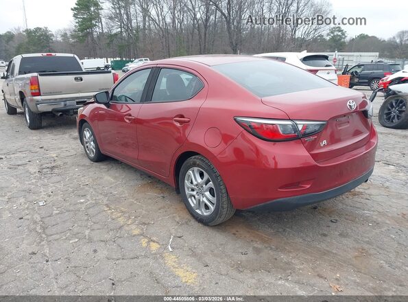 3MYDLBYV1JY324006 2018 TOYOTA YARIS IA Red Tył lewy