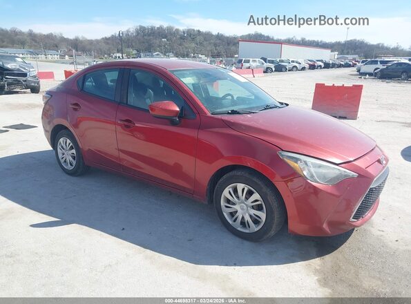 3MYDLBYV1KY509755 2019 TOYOTA YARIS Red Przód prawy